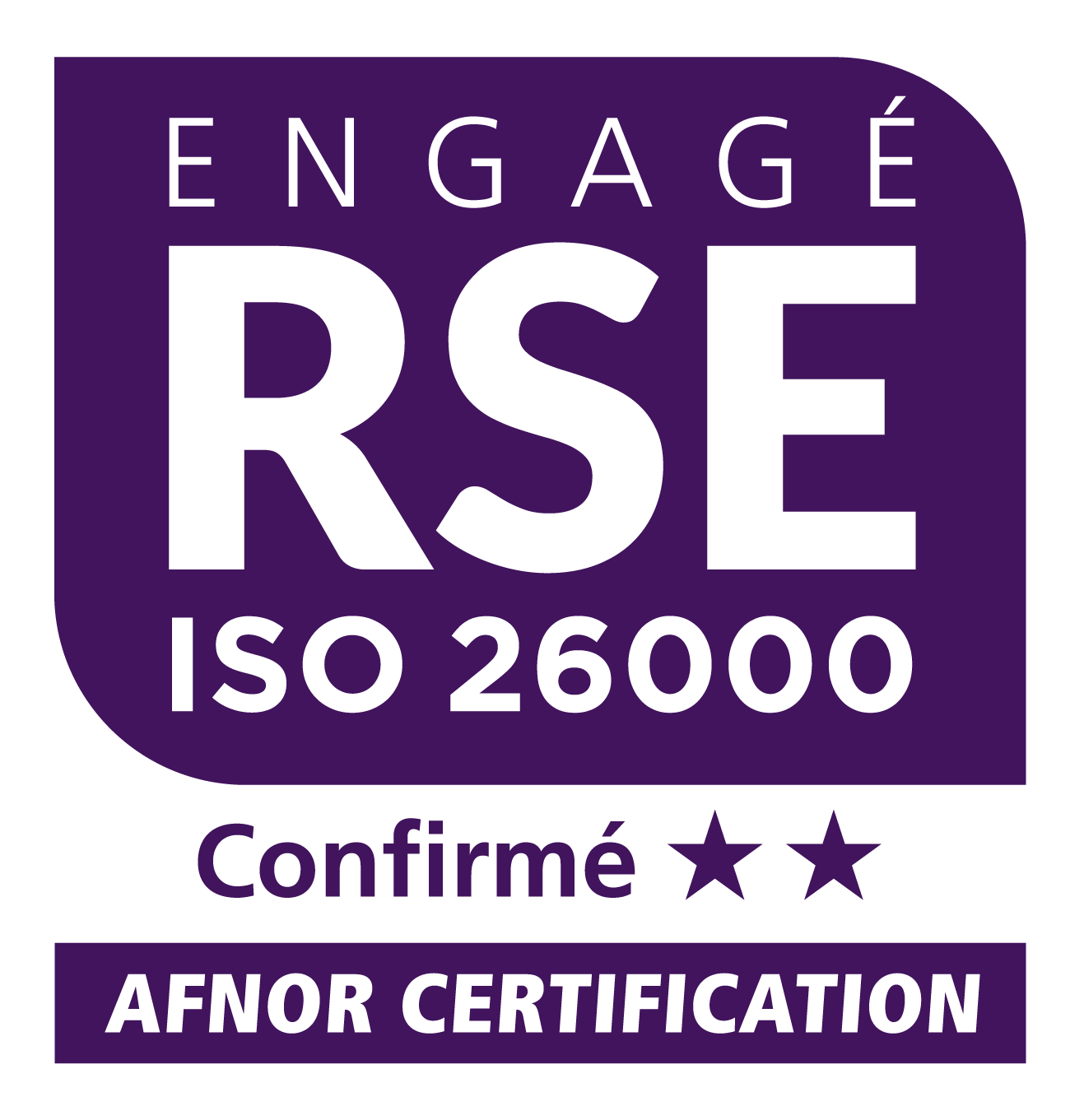 Logo du label RSE AFNOR